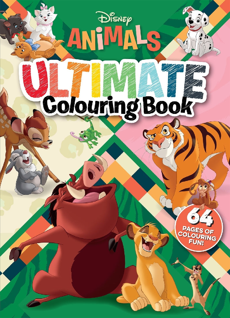 ANIMALS ULTIMATE COLOURING BOOK
