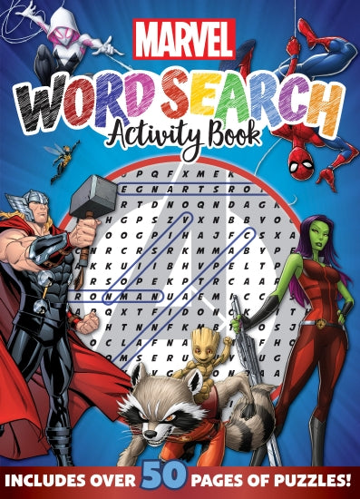 MARVEL WORDSEARCH ACTIVITY BOOK