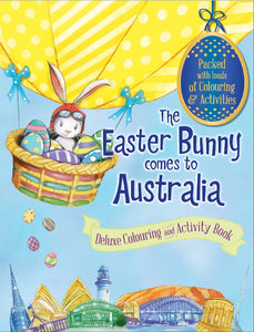THE EASTER BUNNY COME TO AUSTRALIA COLOURING