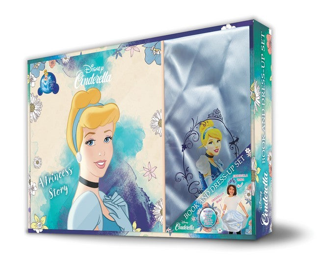 CINDERELLA BOOK AND DRESS UP SET