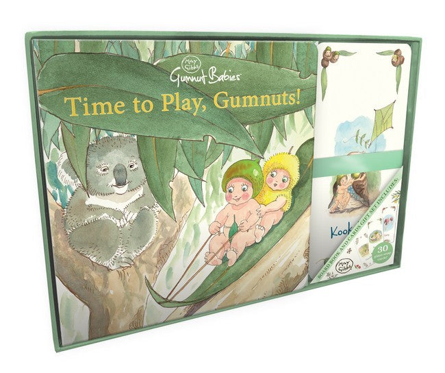 TIME TO PLAY GUMNUTS BOARD BOOK AND CARD SET