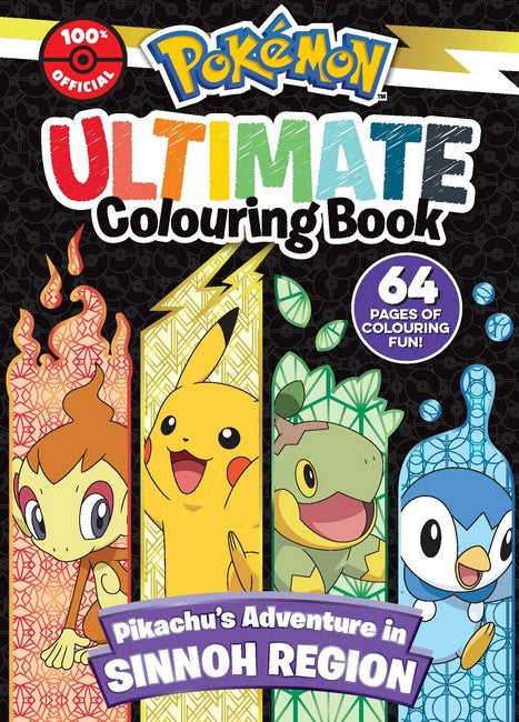 POKEMON SINNOH ULTIMATE COLOURING BOOK