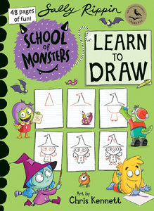 SCHOOL OF MONSTERS LEARN TO DRAWN