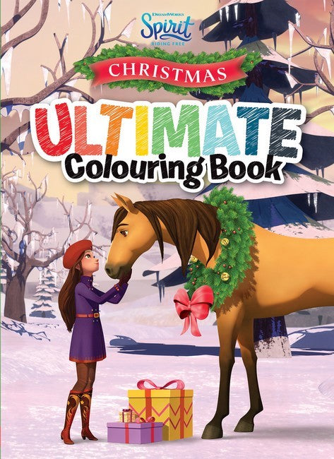 SPIRIT RIDING FREE CHRISTMAS ULTIMATE COLOURING BOOK