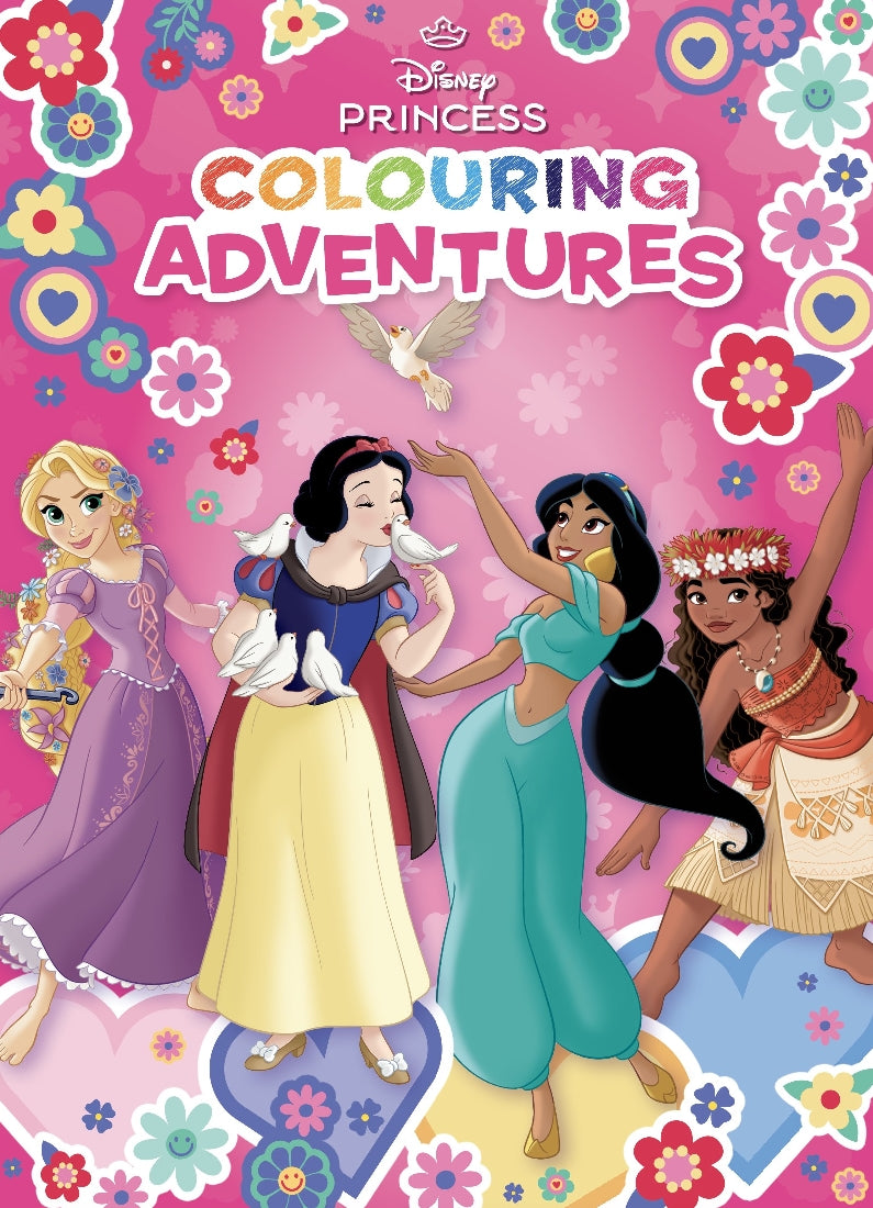 DISNEY PRINCESS CREATE YOUR WORLD: COLOURING ADVENTURES