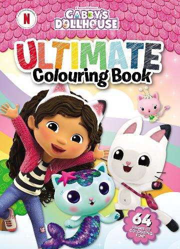 GABBY'S DOLLHOUSE: ULTIMATE COLOURING BOOK