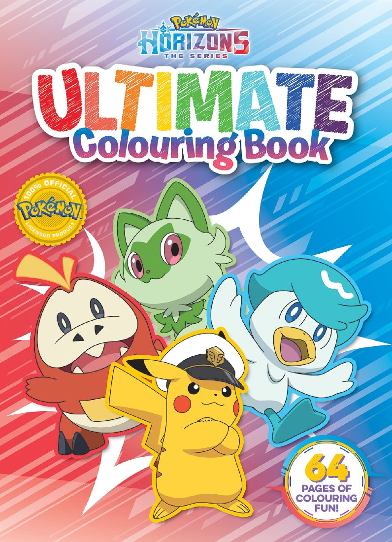 POKEMON HORIZONS THE SERIES: ULTIMATE COLOURING BOOK