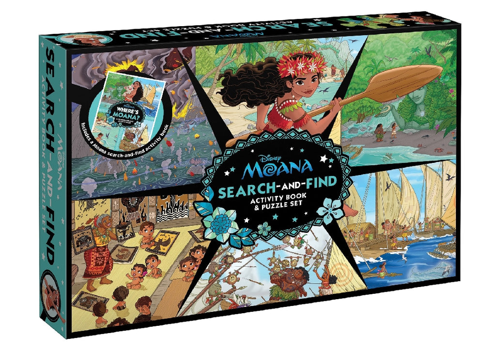 MOANA: SEARCH AND FIND ACTIVITY BOOK & PUZZLE