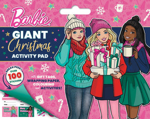 BARBIE GIANT CHRISTMAS ACTIVITY PAD