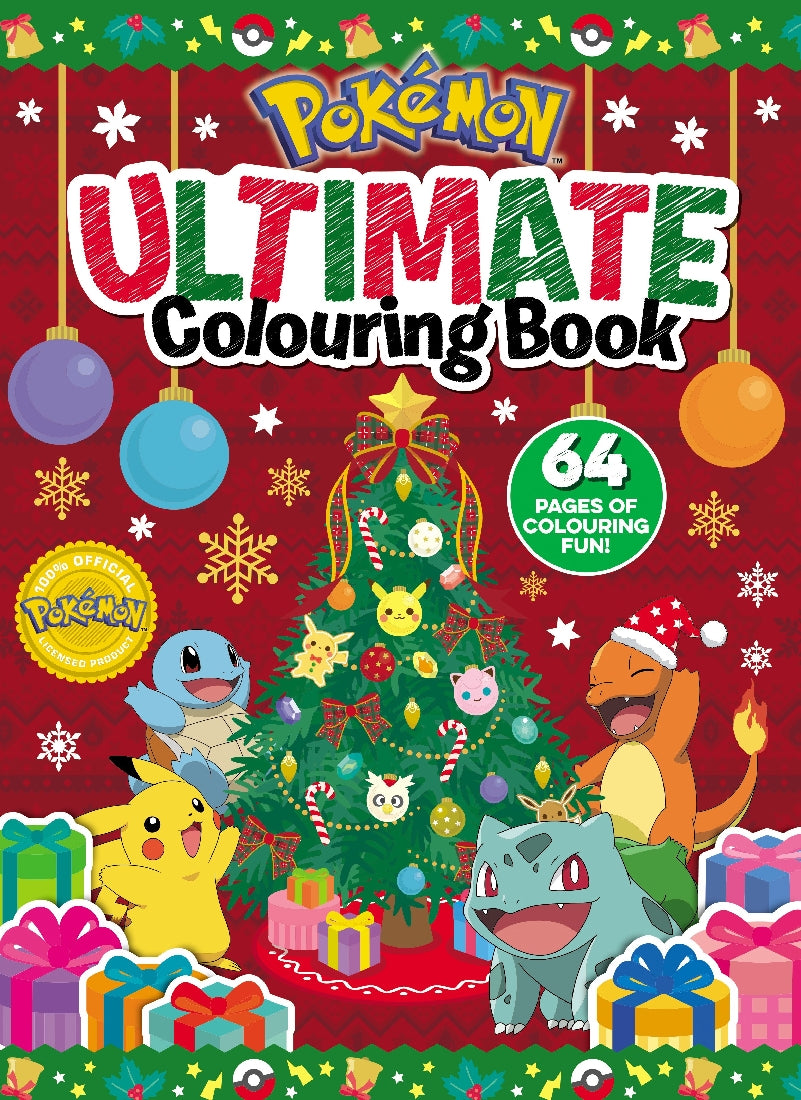 POKEMON CHRISTMAS ULTIMATE COLOURING BOOK