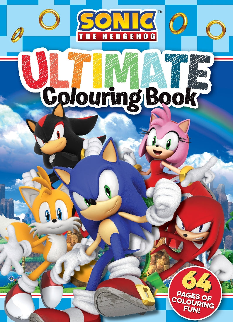 SONIC THE HEDGEHOG ULTIMATE COLOURING BOOK2