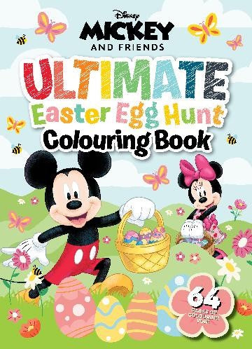 MICKEY AND FRIENDS: ULTIMATE EASTER EGG HUNT COLOURING BOOK 