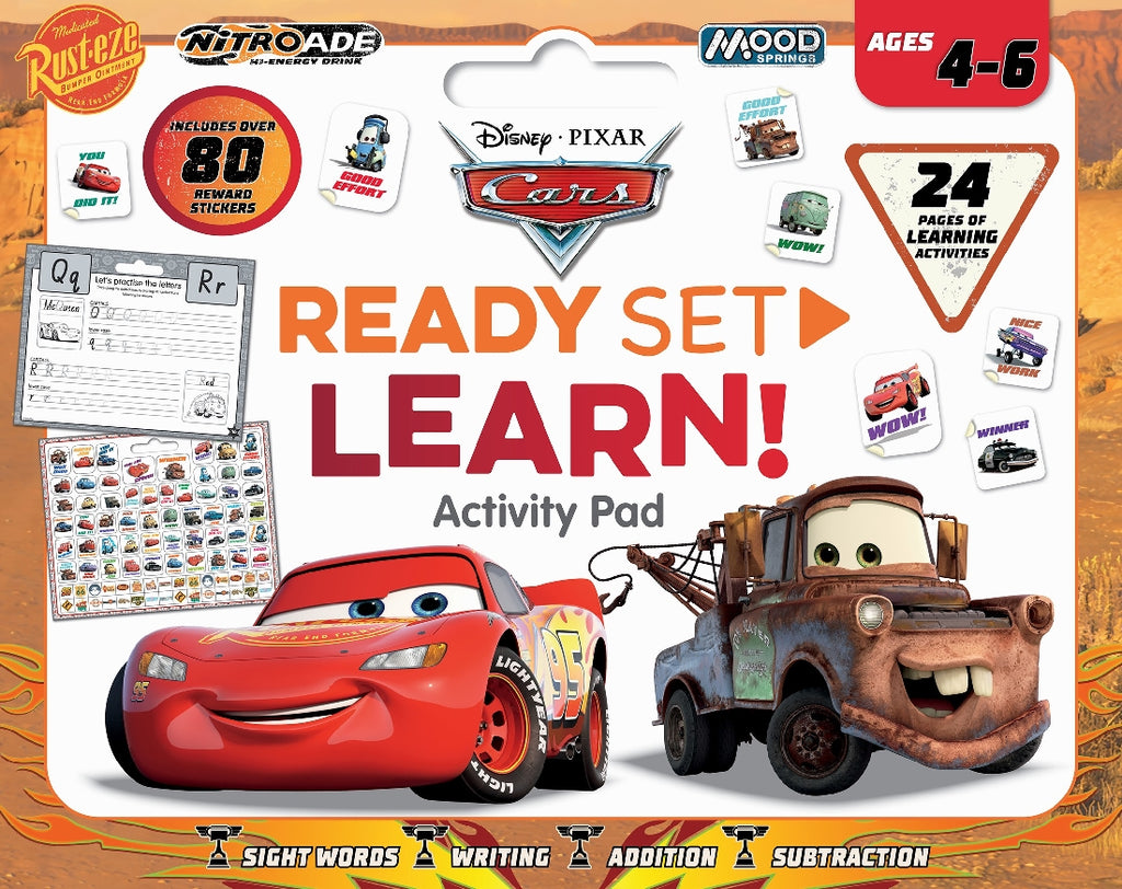 CARS READY SET LEARN! ACTIVITY PAD