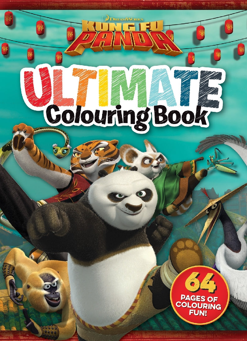 KUNG FU PANDA: ULTIMATE COLOURING BOOK