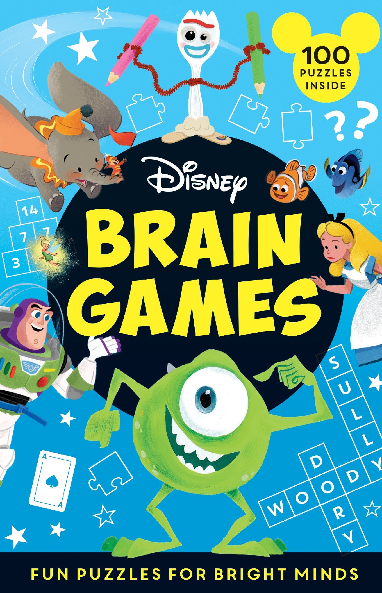 DISNEY BRAIN GAMES: FUN PUZZLES FOR BRIGHT MINDS