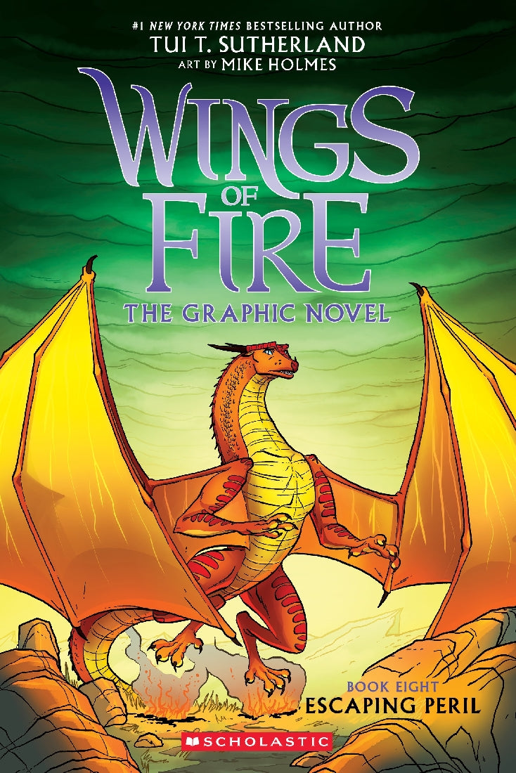 ESCAPING PERIL: THE GRAPHIC NOVEL (WINGS OF FIRE #8)