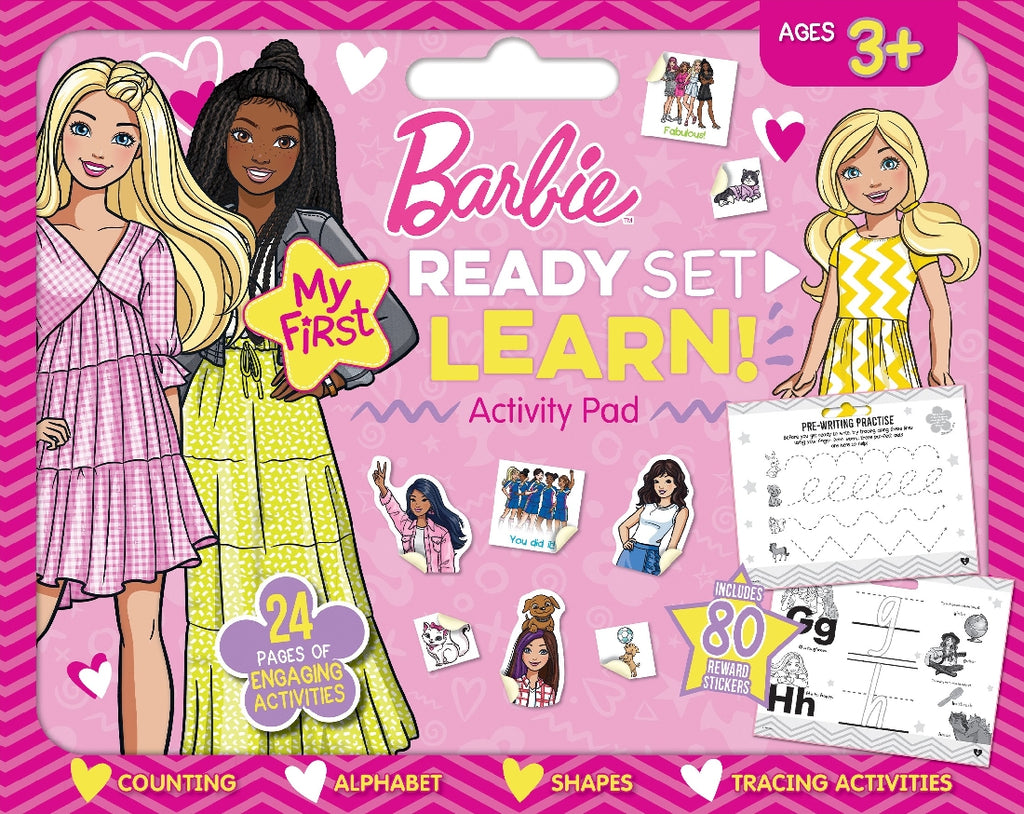 BARBIE READY SET LEARN! ACTIVITY PAD