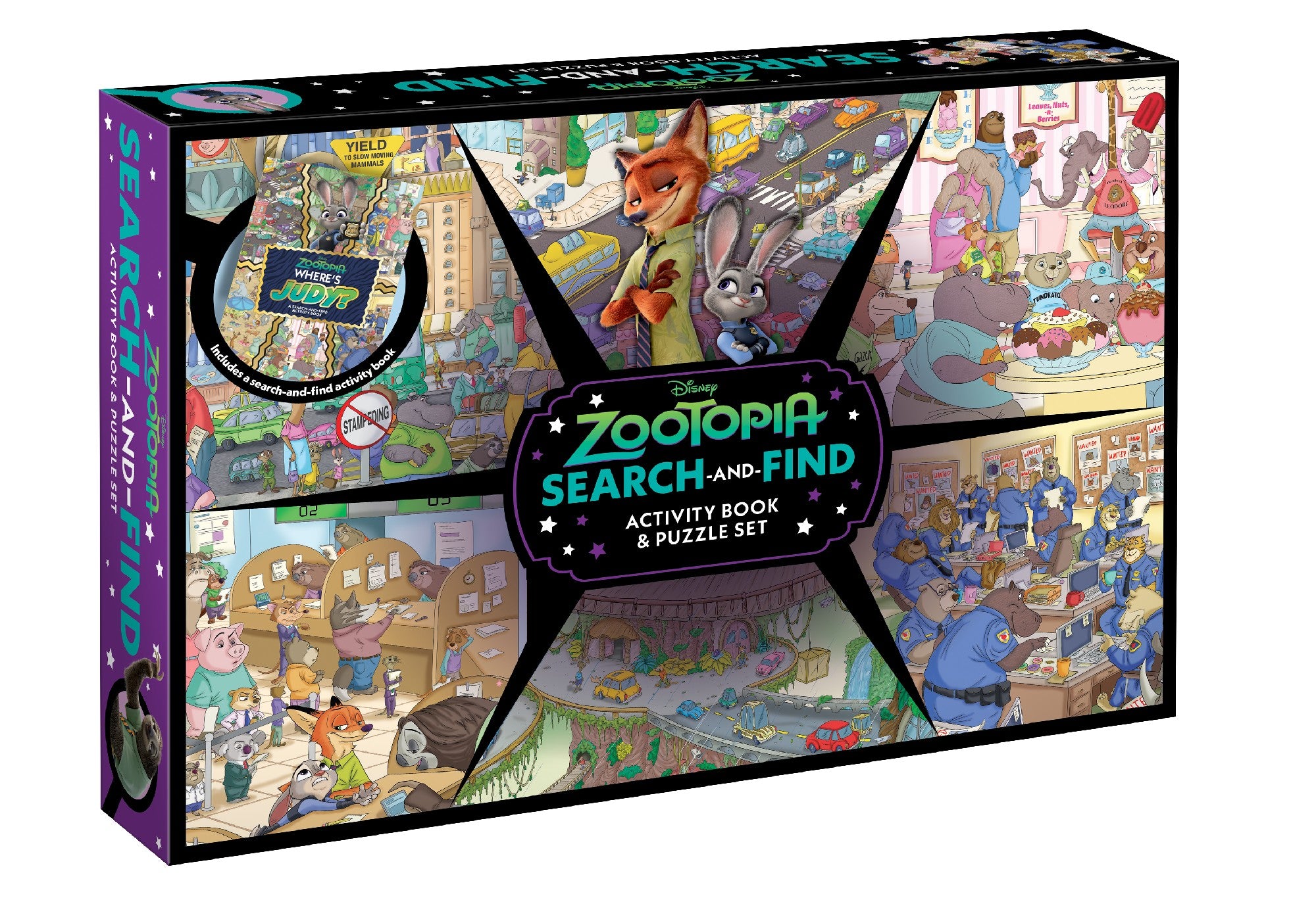 ZOOTOPIA: SEARCH AND FIND ACTIVITY BOOK AND PUZZLE SET