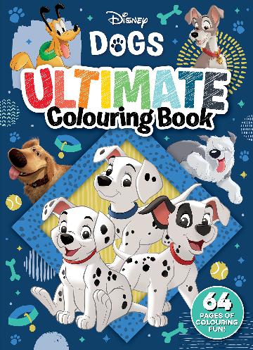 DISNEY DOGS: ULTIMATE COLOURING BOOK