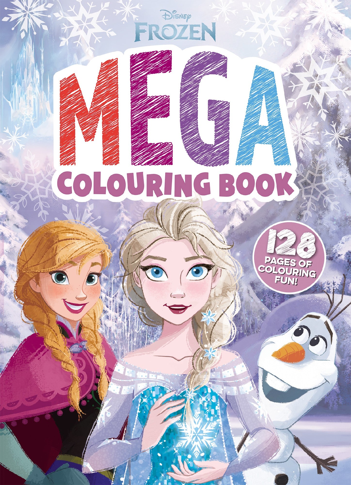 FROZEN: MEGA COLOURING BOOK