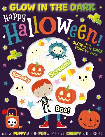 HAPPY HALLOWEEN!: GLOW IN THE DARK PUFFY STICKER BOOK
