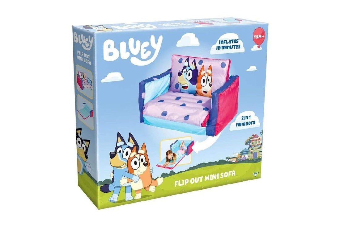 Bluey Infltble Flip Out Sofa