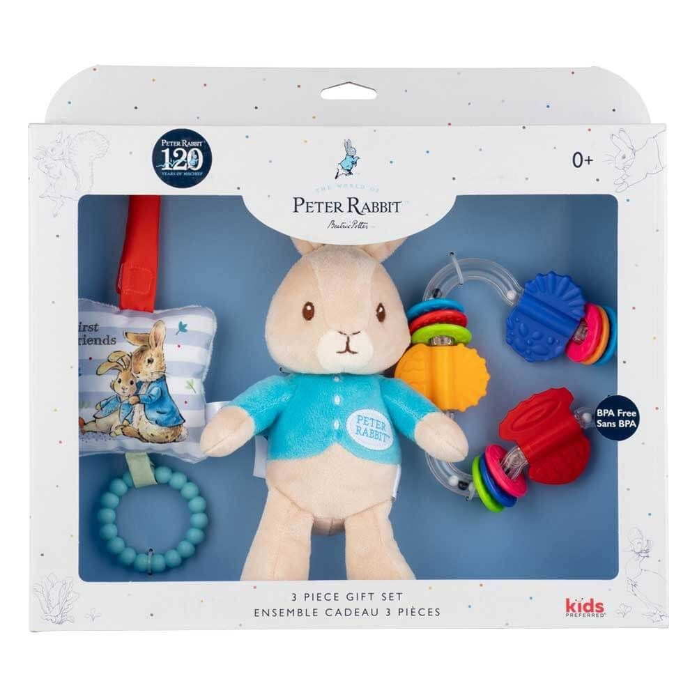 PETER RABBIT PLUSH ACTIVITY TOY AND RATTLE