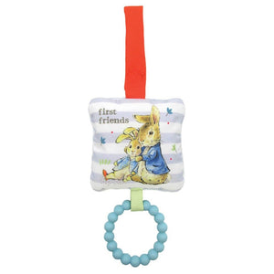 PETER RABBIT PLUSH ACTIVITY TOY AND RATTLE