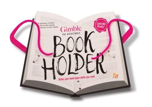 GIMBLE BOOK HOLDER PINK