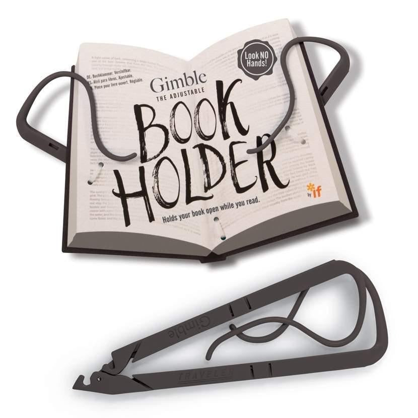 GIMBLE BOOK HOLDER - GREY