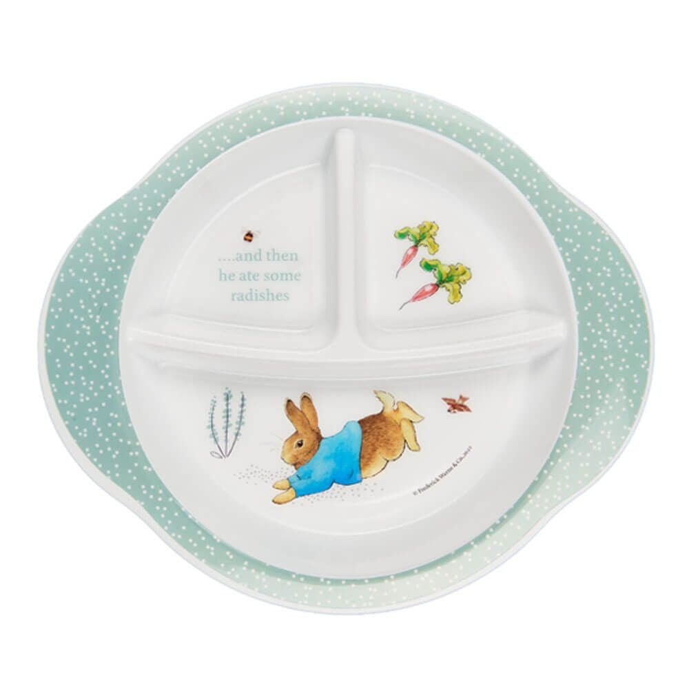 PETER RABBIT PLATE WITH SUCTION