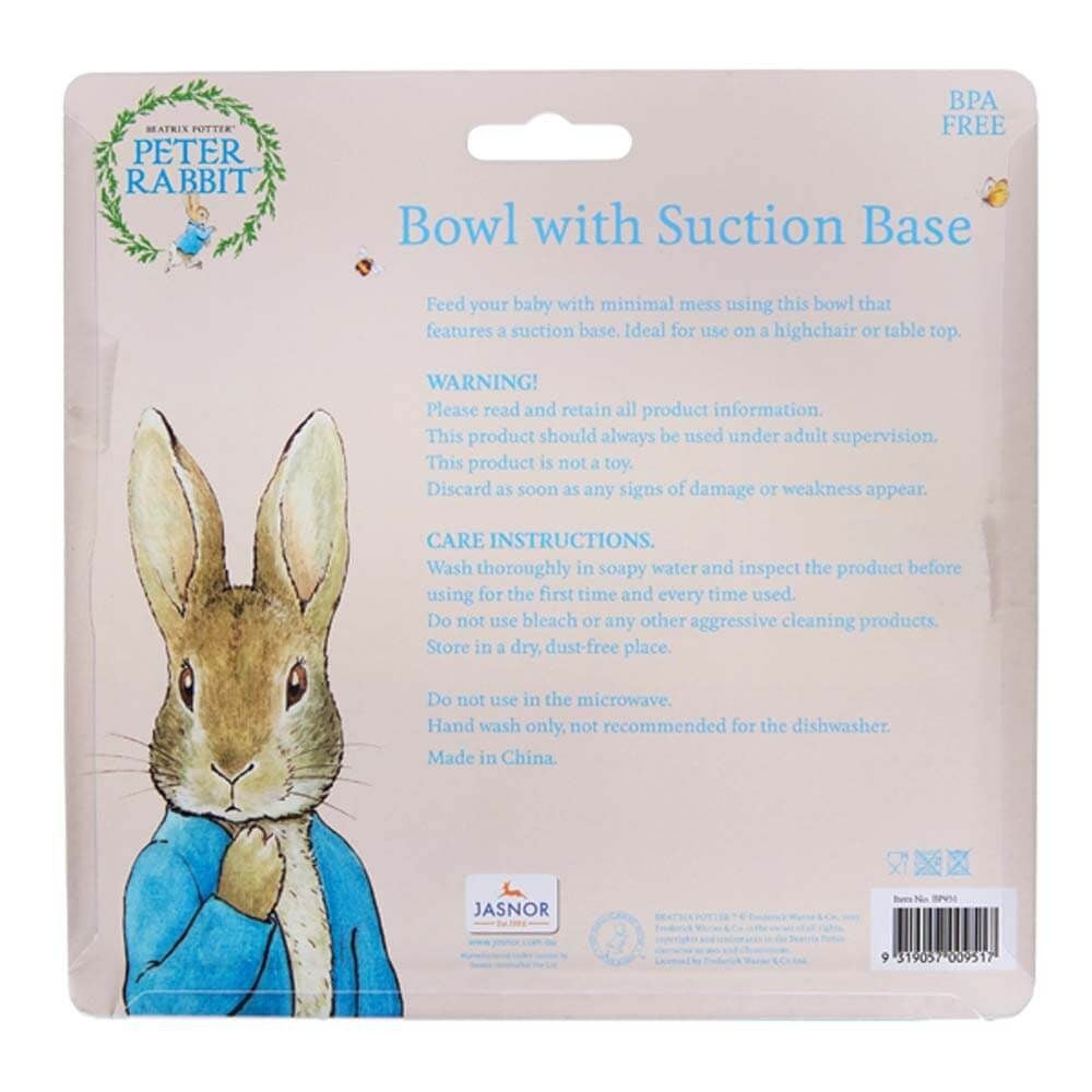 PETER RABBIT BOWL WITH SUCTION