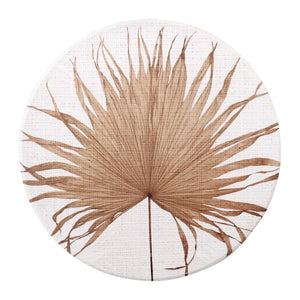 PALM FROND CERAMIC COASTER