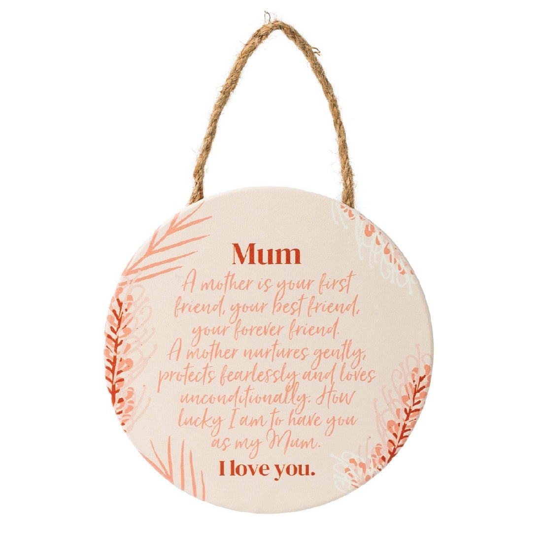 FLEUR MUM HANGING VERSE