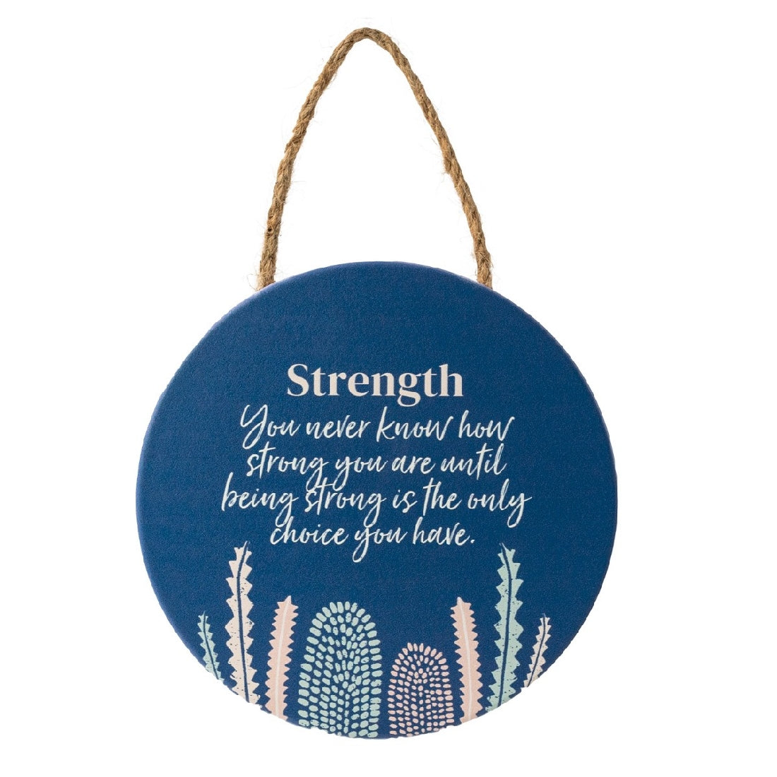 FLEUR STRENGTH HANGING VERSE