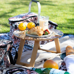 PICNIC LEOPARD FOLDABLE PICNIC TABLE