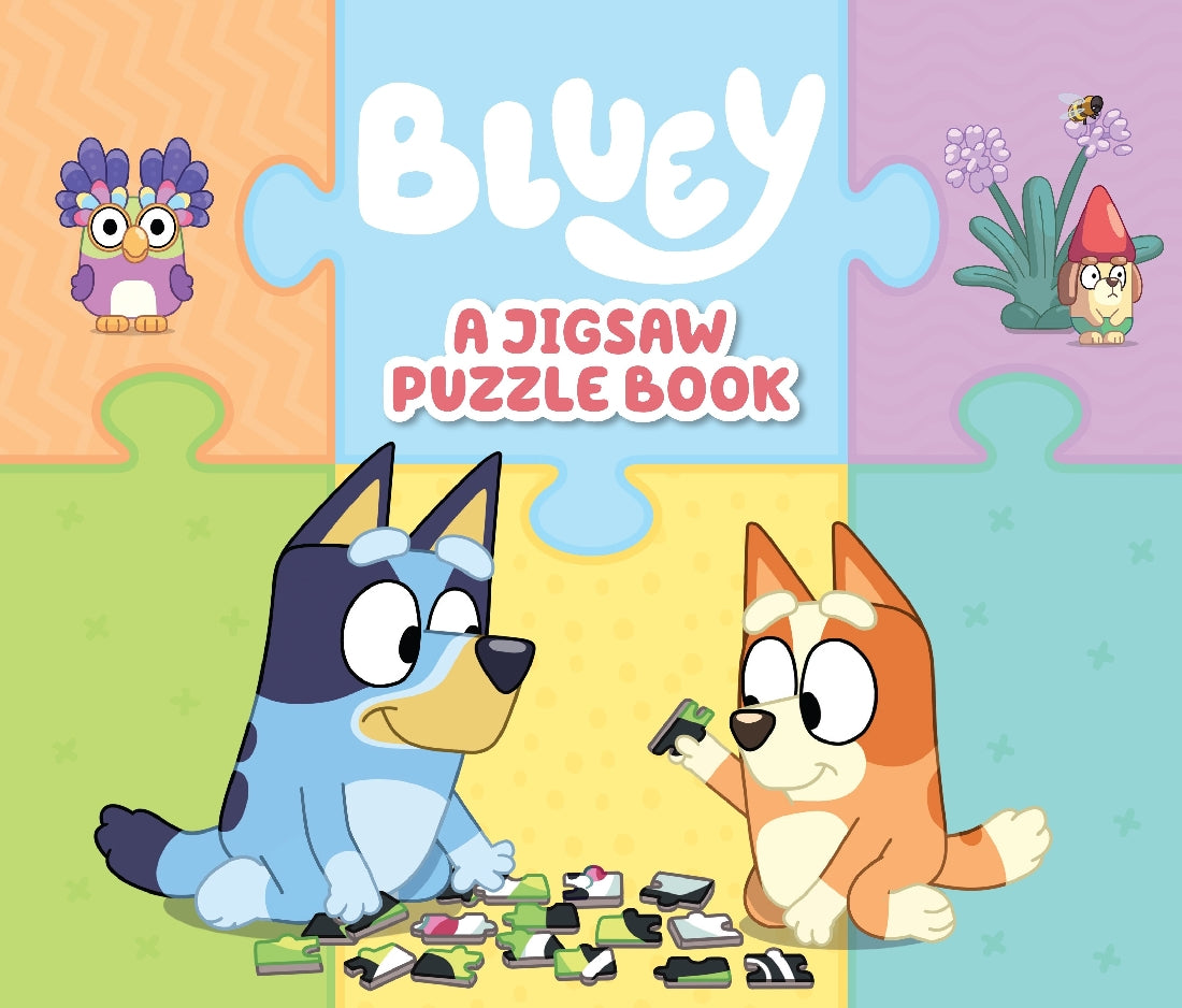 BLUEY A JIGSAW PUZZLE BOOK