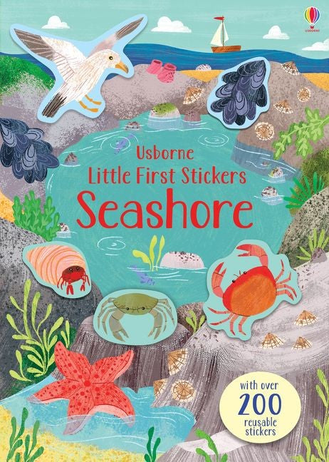 LITTLE FIRST STICKERS SEASHORE