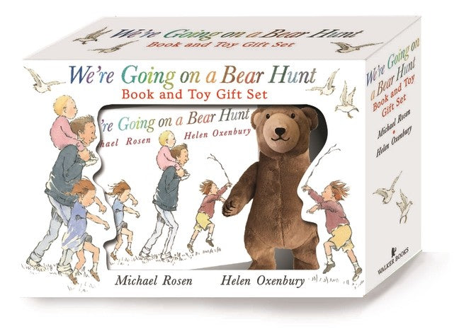 WE'RE GOING ON A BEAR HUNT BOOK AND TOY