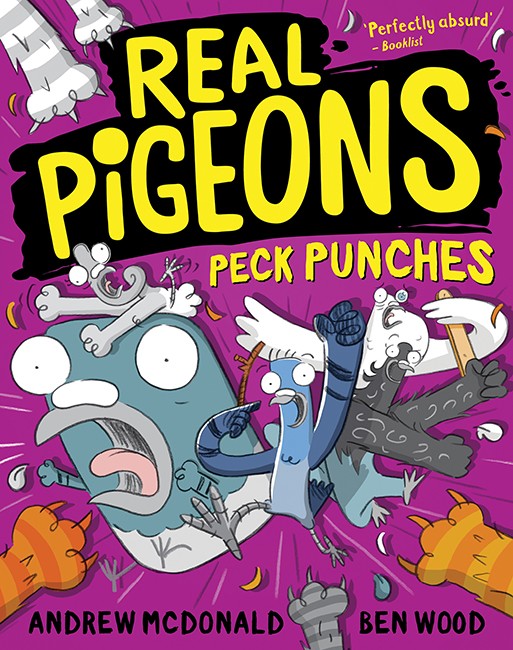 REAL PIGEONS PECK PUNCHES