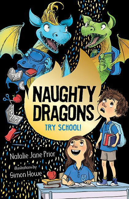 NAUGHTY DRAGONS TRY SCHOOL