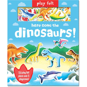 HERE COME THE DINOSAURS!-PLAY FELT