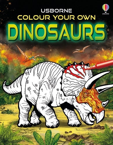 COLOUR YOUR OWN DINOSAURS